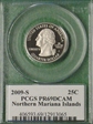 2009-S 25C Northern Mariana Islands PR69DCAM