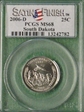 2006-D 25C South Dakota Satin Finish SP68