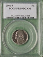 2002-S 5C PR69DCAM
