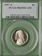 1997-S 5C PR69DCAM