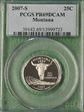 2007-S 25C Montana PR69DCAM