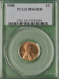 1948 1C MS65RD