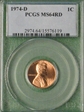 1974-D 1C MS64RD