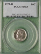 1972-D 10C MS65