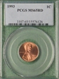 1993 1C MS65RD
