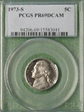 1973-S 5C PR69DCAM