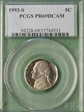 1993-S 5C PR69DCAM