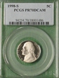 1998-S 5C PR70DCAM