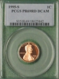 1995-S 1C PR69DCAM