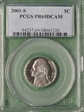 2001-S 5C PR69DCAM