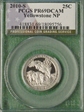 2010-S 25C Yellowstone NP PR69DCAM