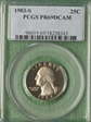 1983-S 25C PR69DCAM