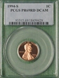 1994-S 1C PR69DCAM