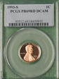 1993-S 1C PR69DCAM