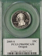 2005-S 25C Oregon PR69DCAM
