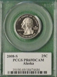 2008-S 25C Alaska PR69DCAM