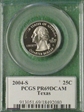 2004-S 25C Texas PR69DCAM