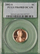 2002-S 1C PR69DCAM