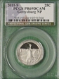 2011-S 25C Gettysburg NP PR69DCAM