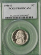 1986-S 5C PR69DCAM