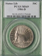 1986-D 50C Statue Of Liberty MS69
