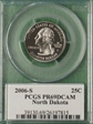 2006-S 25C North Dakota PR69DCAM