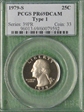 1979-S 25C Type 1 PR69DCAM