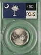 2000-P 25C South Carolina MS67
