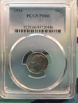 1954 10C PR66