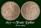 1877-S T$1 AU55