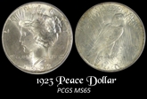 1923 $1 MS65
