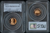 1987-S 1C PR69DCAM