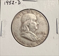 1952-D Half Ben Franklin