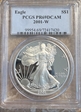 2001-W $1 Silver Eagle PR69DCAM