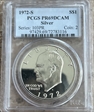 1972-S $1 Silver PR69DCAM