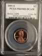2001-S 1C PR69DCAM