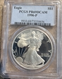1996-P $1 Silver Eagle PR69DCAM
