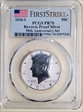 2018-S 50C Reverse Proof Silver 50th Anniversary Set First Strike PR70