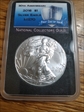 2016 $1 Silver Eagle  30th Anniversary MS70
