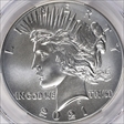 2021 $1 Peace Dollar 100th Anniversary MS70