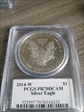 2014-W $1 Silver Eagle Mercanti Signature PR70DCAM