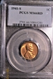 1941-S 1C MS66RD