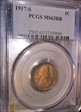 1917-S 1C MS63RB