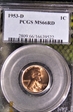 1953-D 1C MS66RD