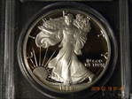 1989-S $1 Silver Eagle PR70DCAM