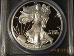2004-W $1 Silver Eagle PR70DCAM