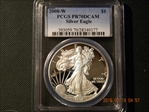 2008-W $1 Silver Eagle PR70DCAM