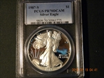 1987-S $1 Silver Eagle PR70DCAM