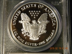 1993-P $1 Silver Eagle PR70DCAM