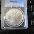 1998 $1 Silver Eagle MS69